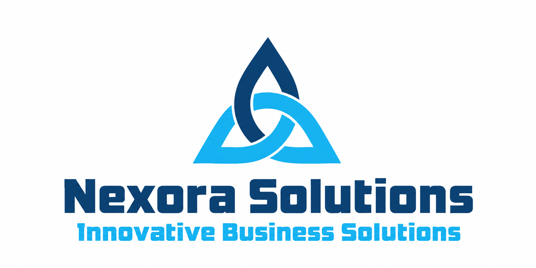 blue and white logo