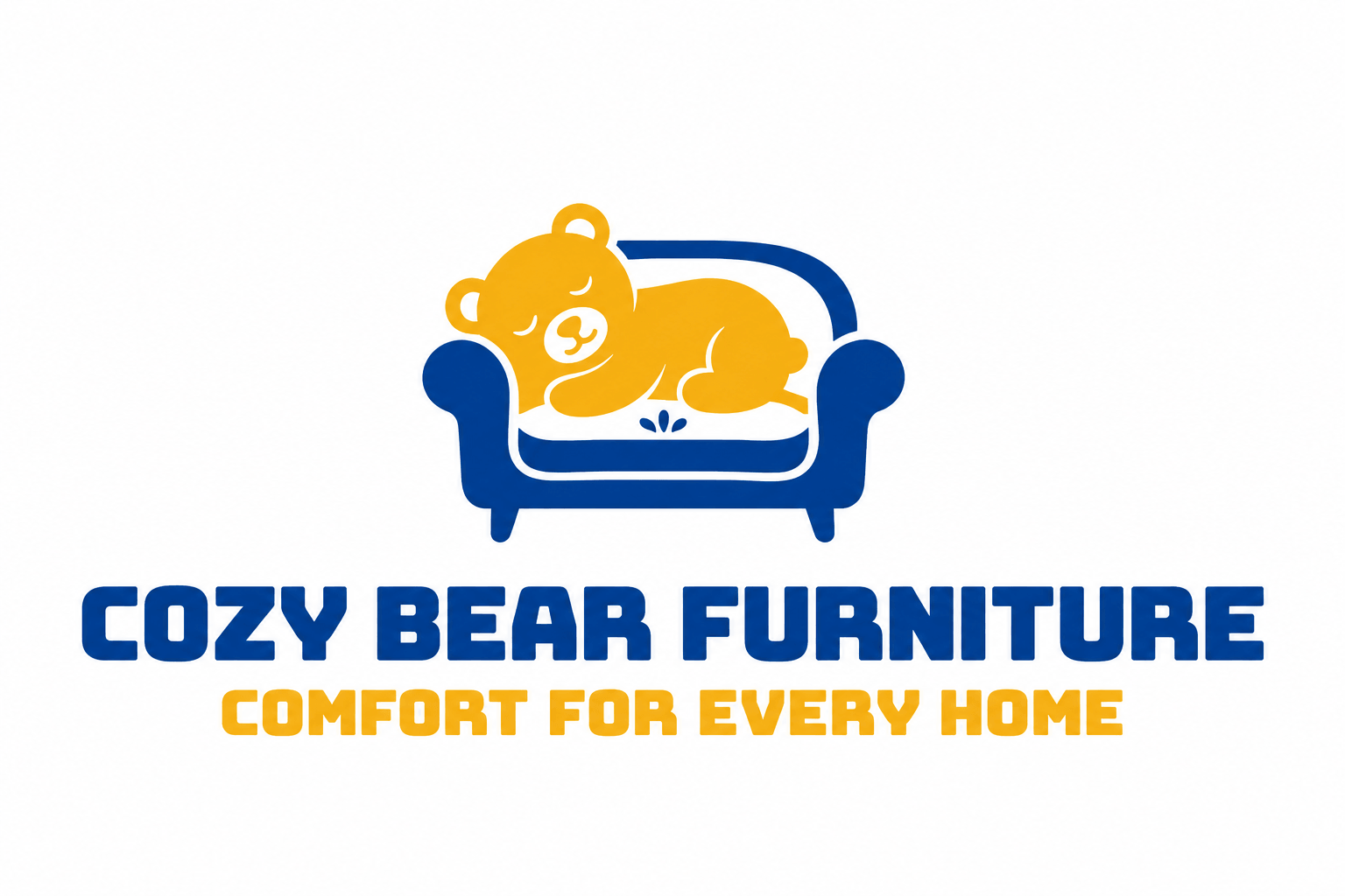 blue and yellow logo