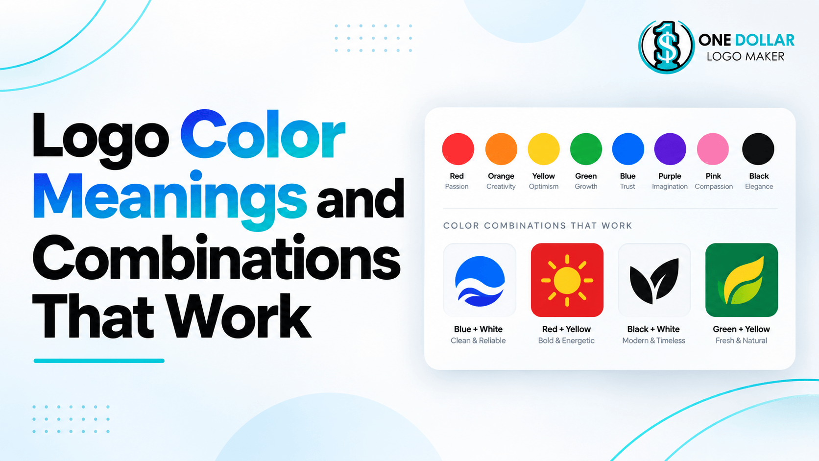 Logo Color Meanings and Combinations That Work