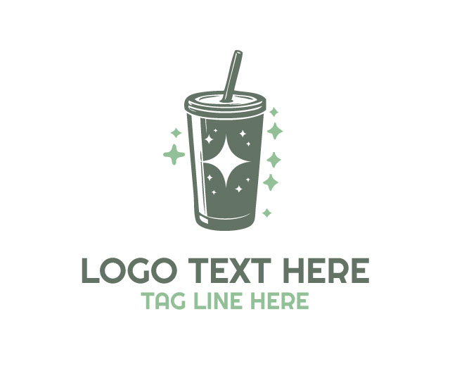 Modern Drinkware Tumbler Logo