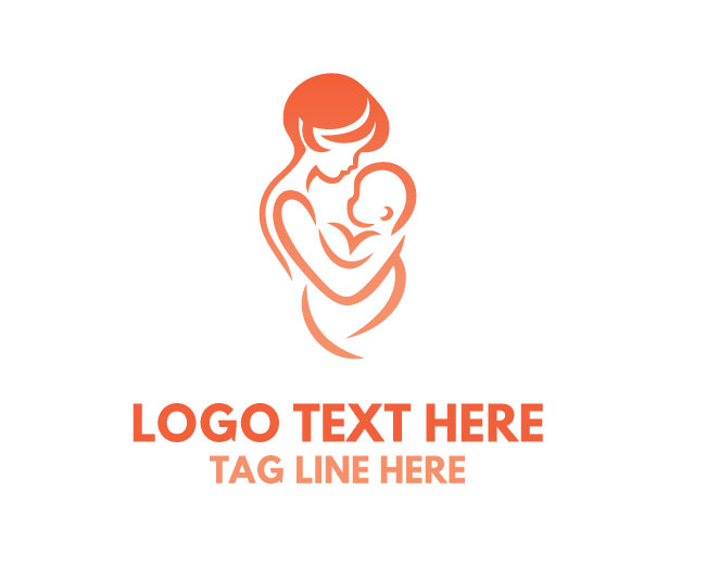 Caring Touch Mom And Baby Logo