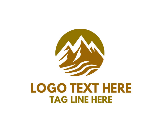 Adventure Mountain Badge Logo