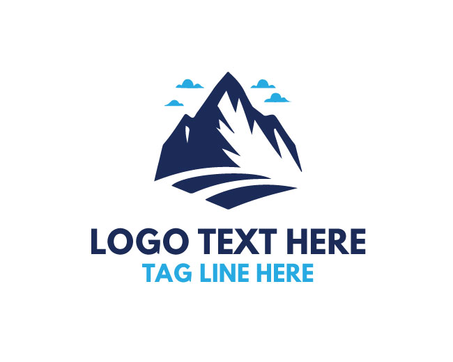 Hiking Mountain Logo