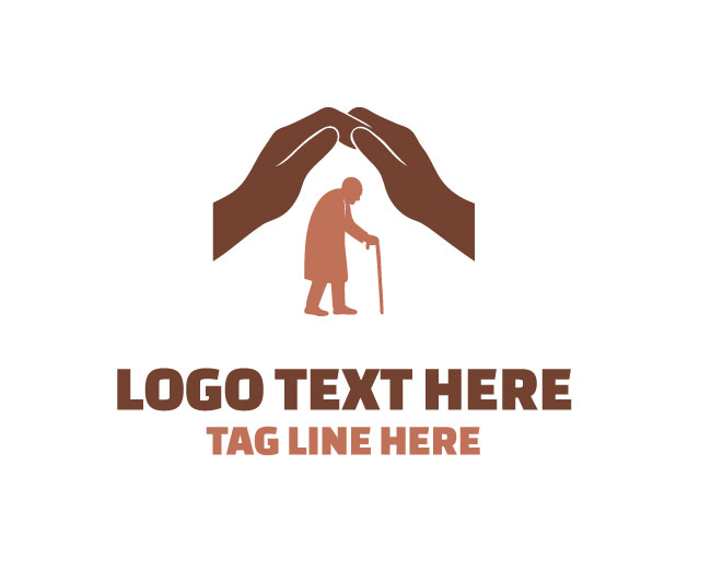 Elderly Care Protection Logo