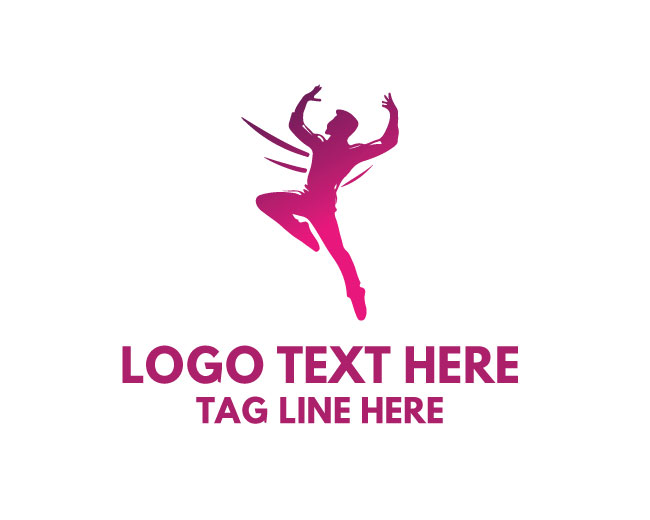 Hip Hop Style Dancer Logo