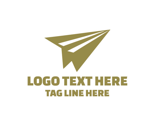 Arrow Paper Plane Logo