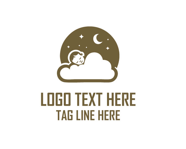 Sleeping Baby Logo