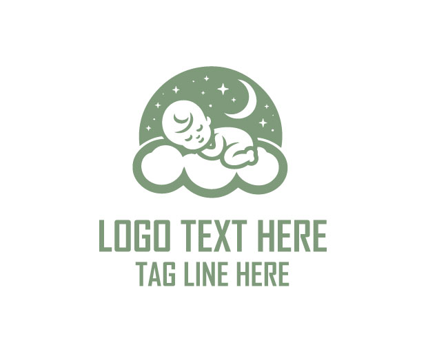 Sleeping Baby Logo
