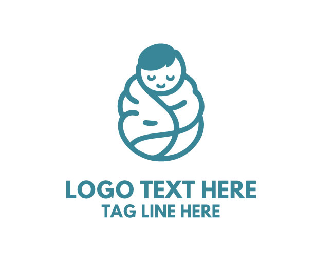 Sleeping Baby Logo