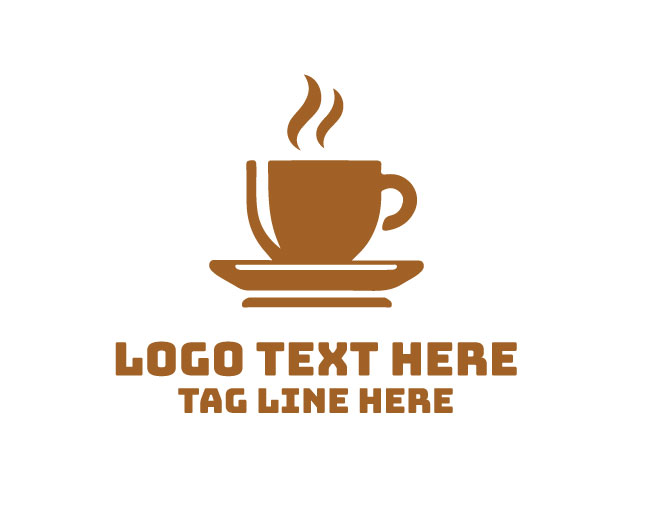 Organic Eco Coffee Cup Logo