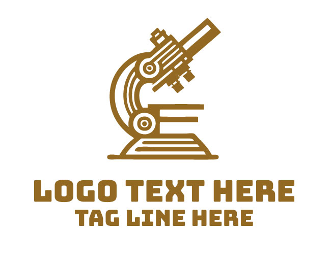 Modern Microscope Lab Logo