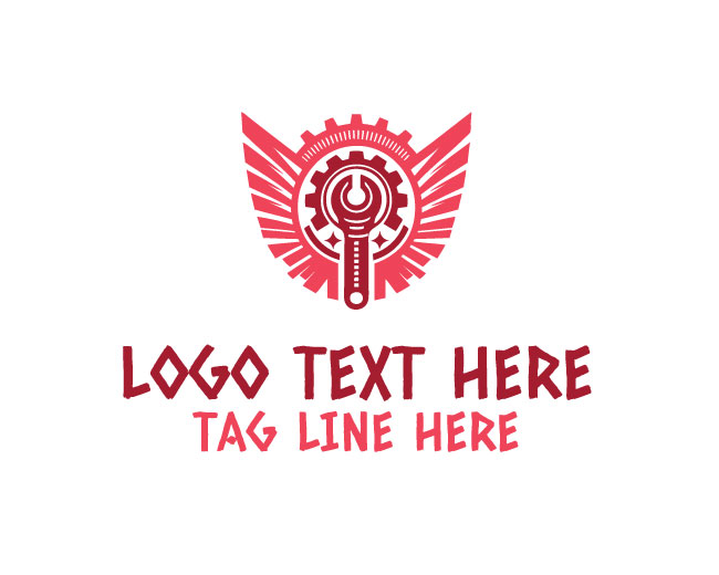 Winged Mechanic Tools Logo
