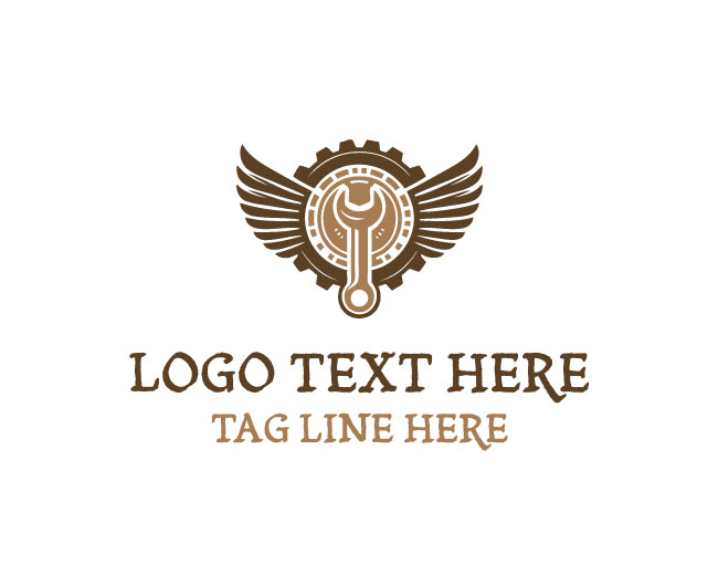 Winged Engine Tools Logo