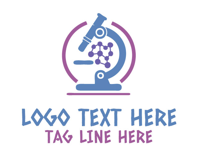 Tech Microscope Logo