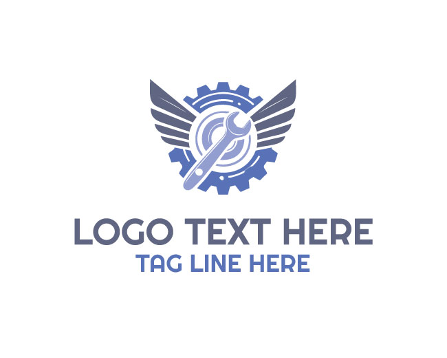 Winged Mechanic Logo