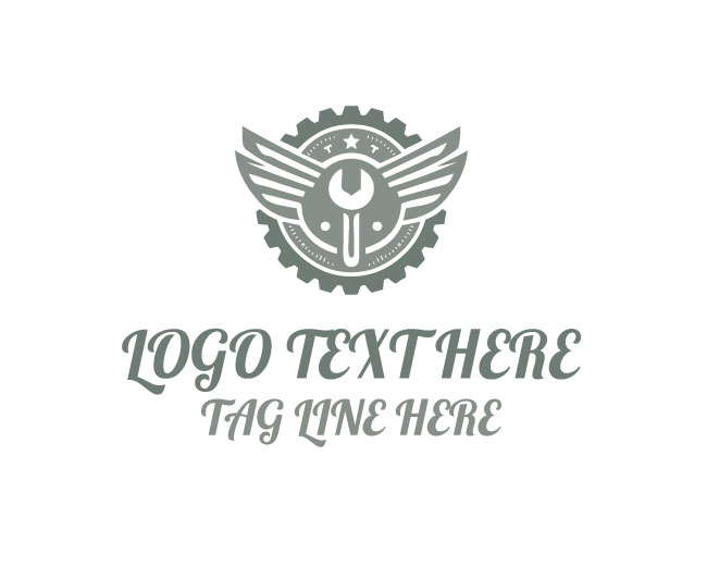 Mechanic Wing Shield Logo