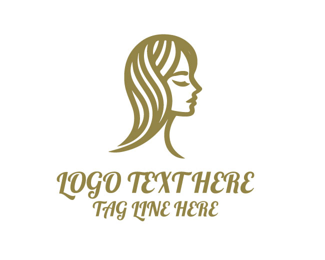 Smooth Lady Face Creative Design