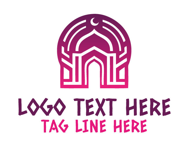  Crescent Star Mosque Logo