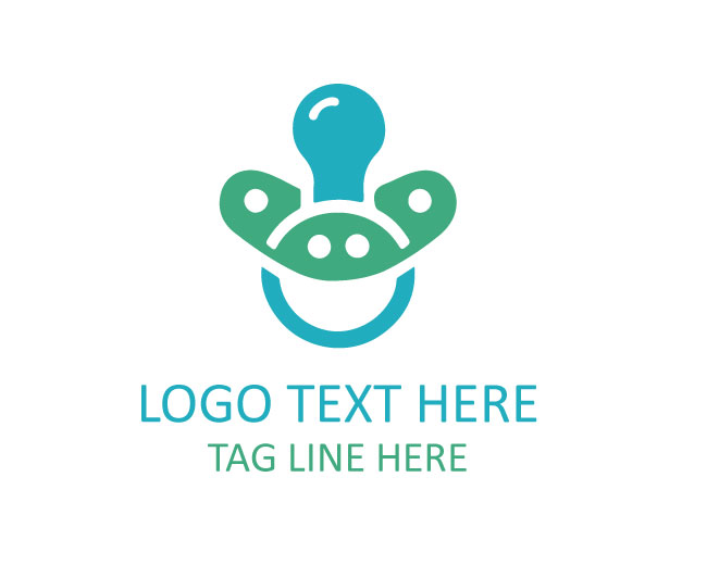 Bold Pacifier Branding logo