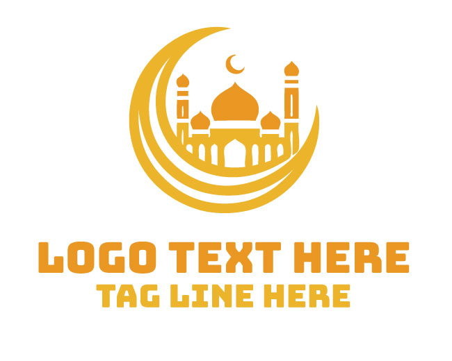 Golden Dome Mosque Logo