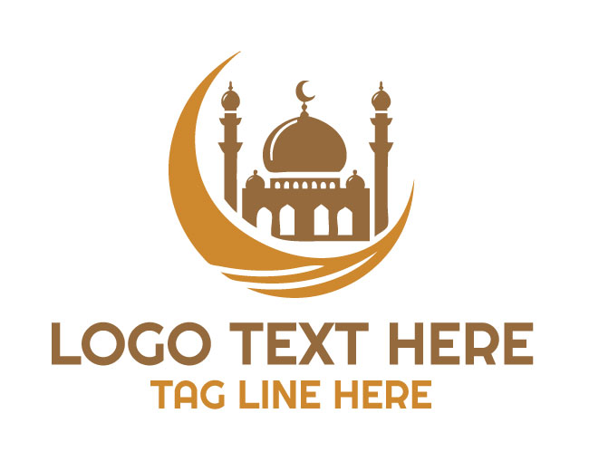 Night Mosque Ramadan Logo