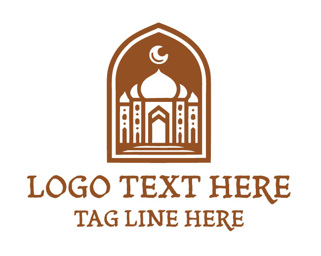 Classic Ottoman Mosque Logo