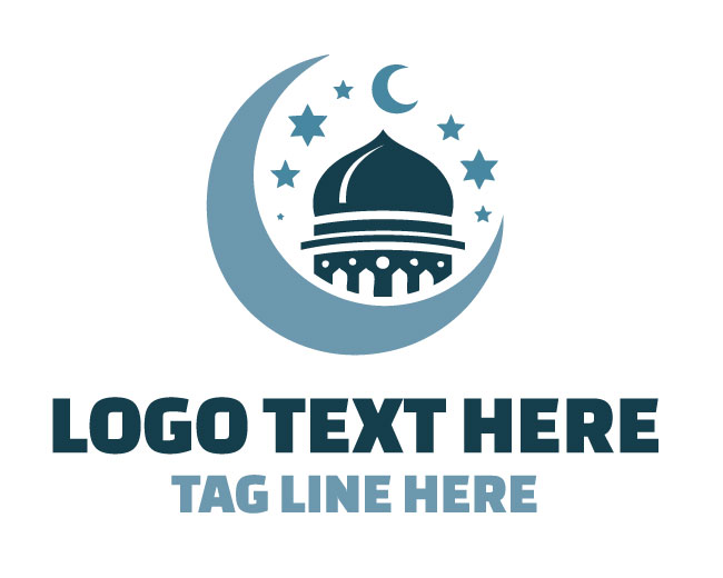  Spiritual Mosque Harmony Logo