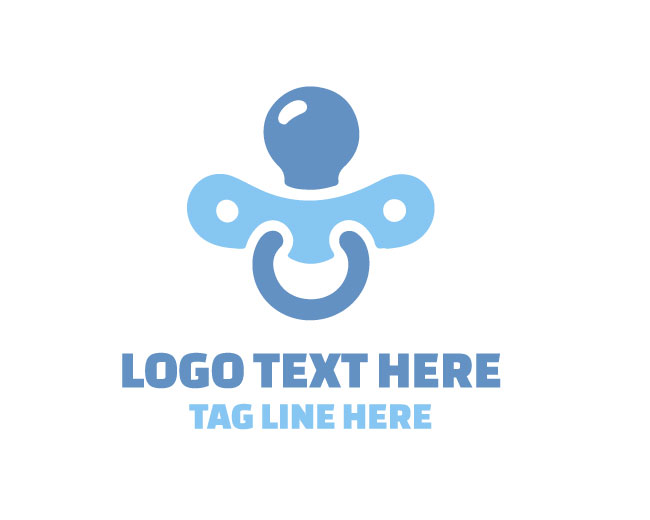 Pacifier Clean Form Logo