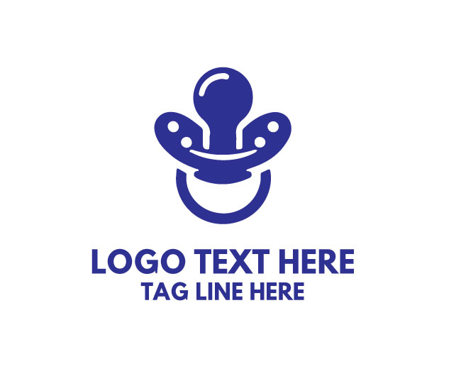 Flat Pacifier Logo