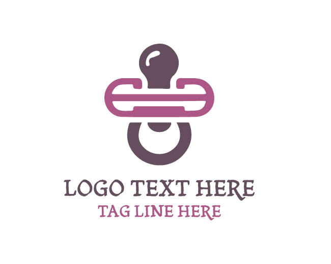 Soft Shape Pacifier Logo