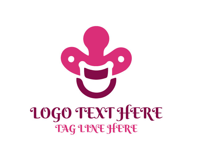 Clear Shape Pacifier Logo