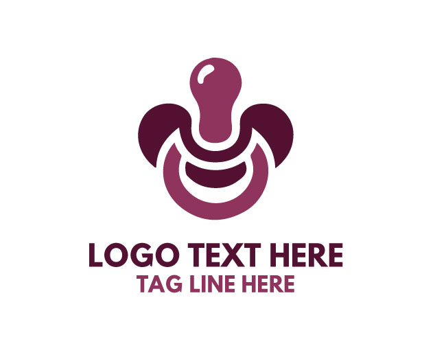 Single Ring Pacifier Logo