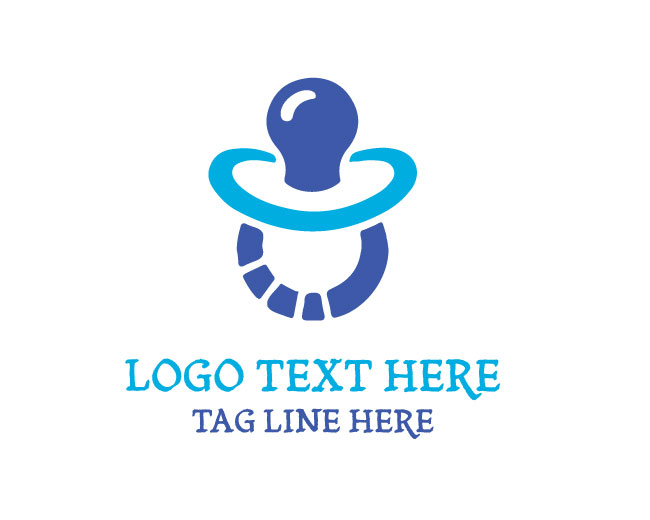 Smooth Dual Pacifier Logo