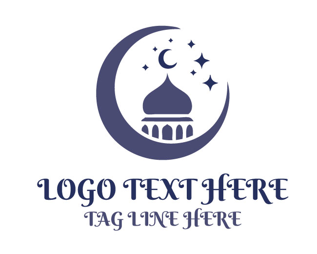 Moon Mosque Desert Logo
