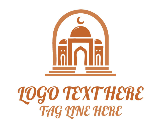 Ornamental Mosque Detail Logo