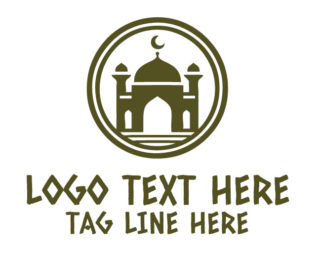 Sunrise Minaret Mosque Logo