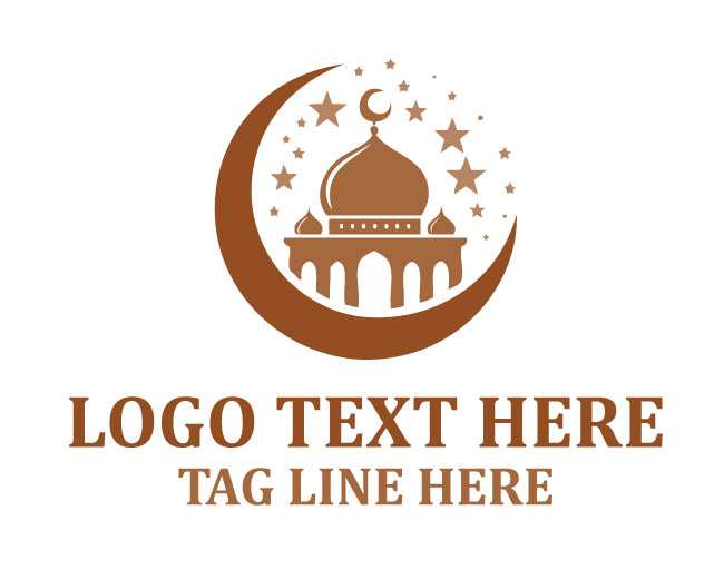 Cultural Islamic Mosque Logo