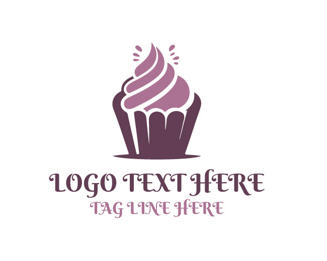 Frosted Cupcake Logo
