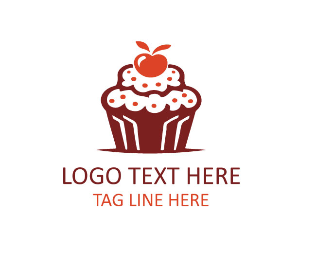 Sprinkle Cupcake Logo