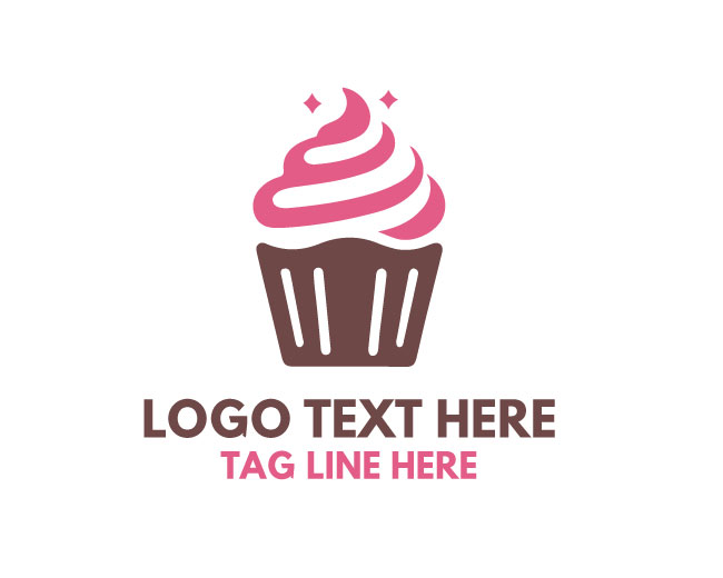 Cream Top Cupcake Logo
