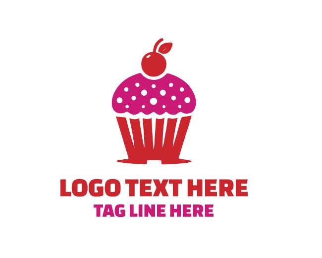 Redberry Cupcake Logo