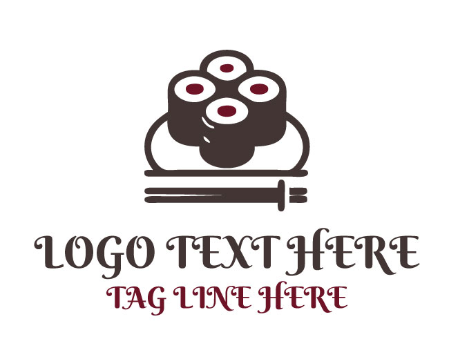 Sushi Neon Bite Logo