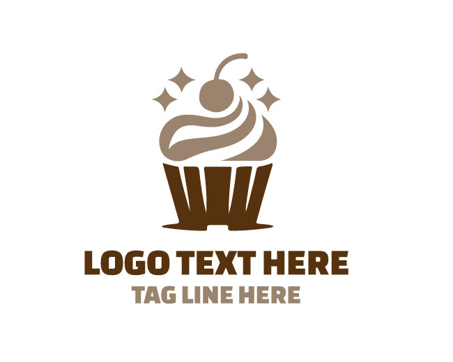 Cocoa Cupcake Logo
