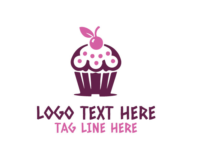 Baked Delight Cupcake Logo