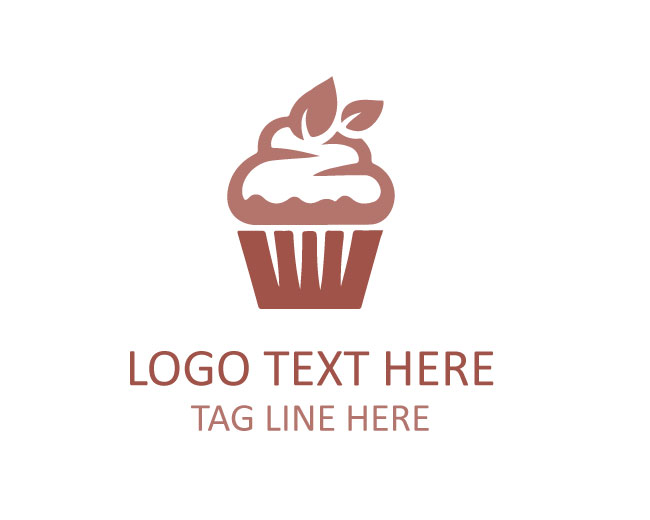 Fluffy Cupcake Logo
