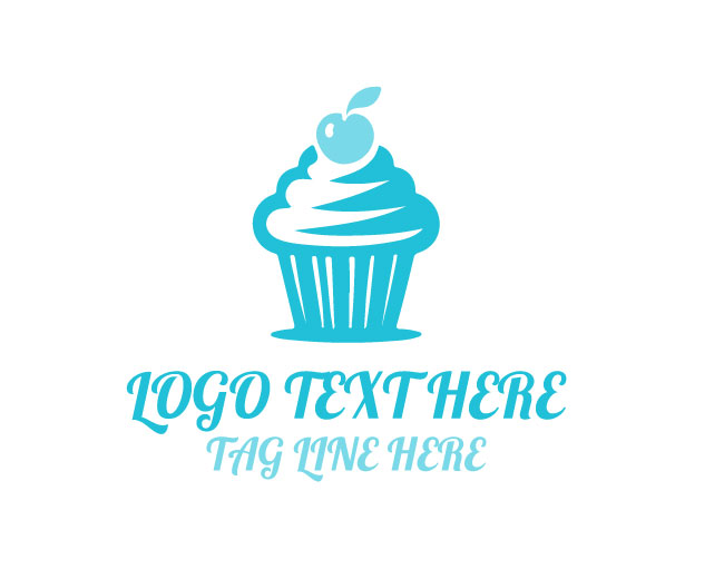 Fresh Sweet Cupcake Logo