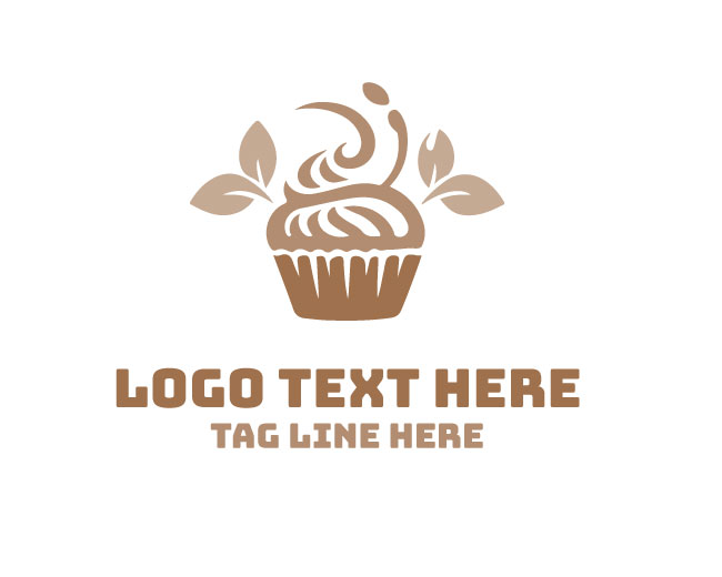 Soft Bake Cupcake Logo