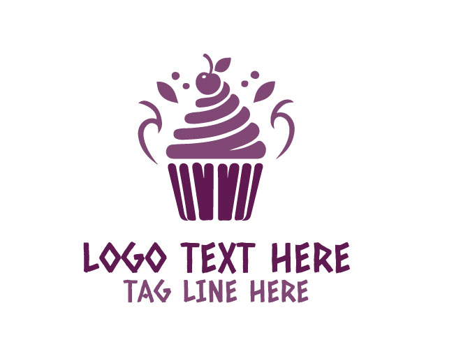 Berry Cupcake Logo