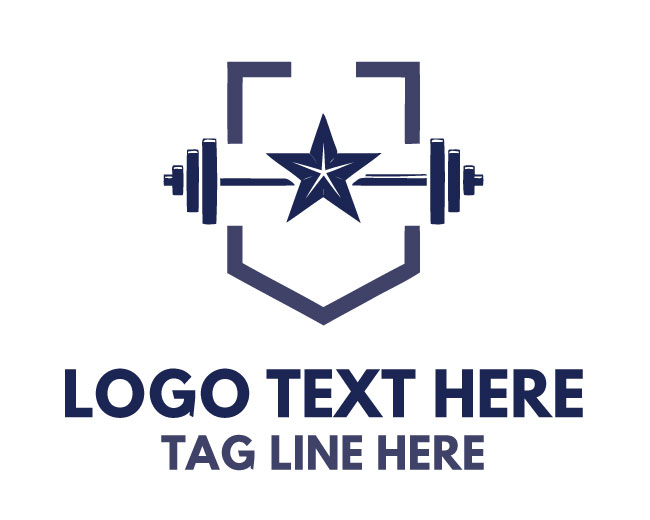  Barbell Lifting Club Logo