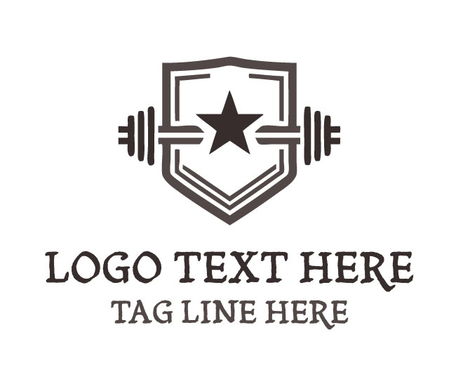  Barbell star Performance Logo